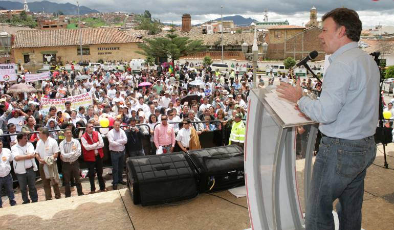 Juan Manuel Santos.