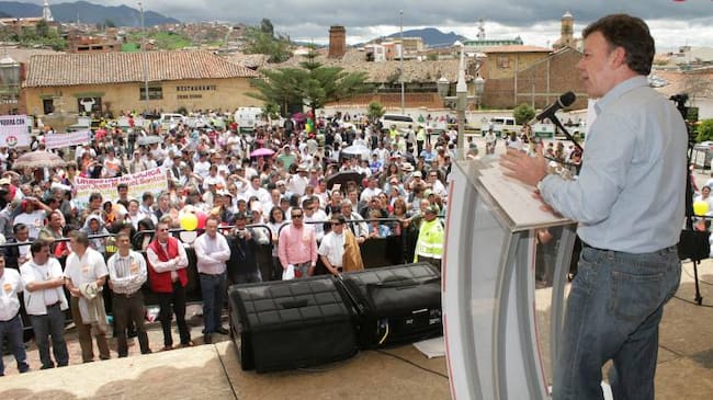 Juan Manuel Santos.