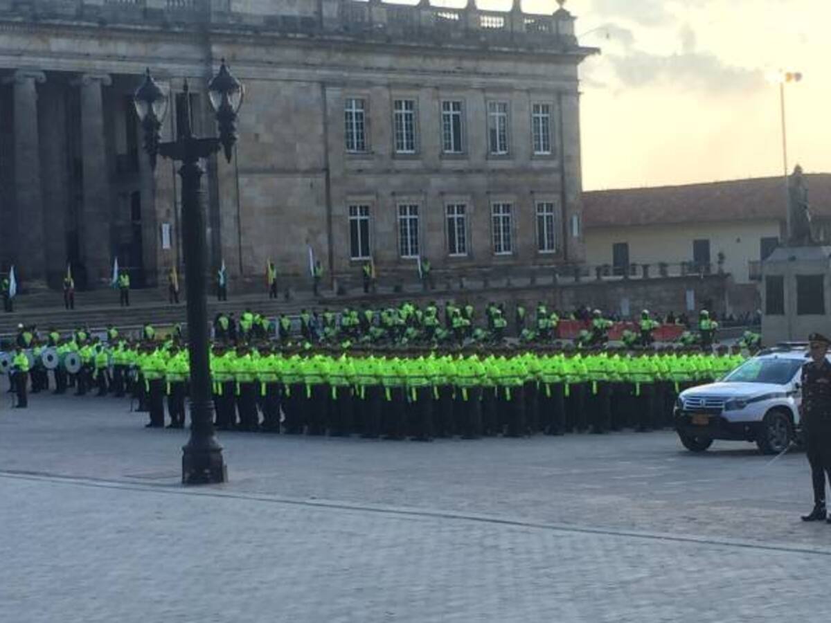 Bogotá recibió 600 policías y nuevos equipos para reforzar la seguridad