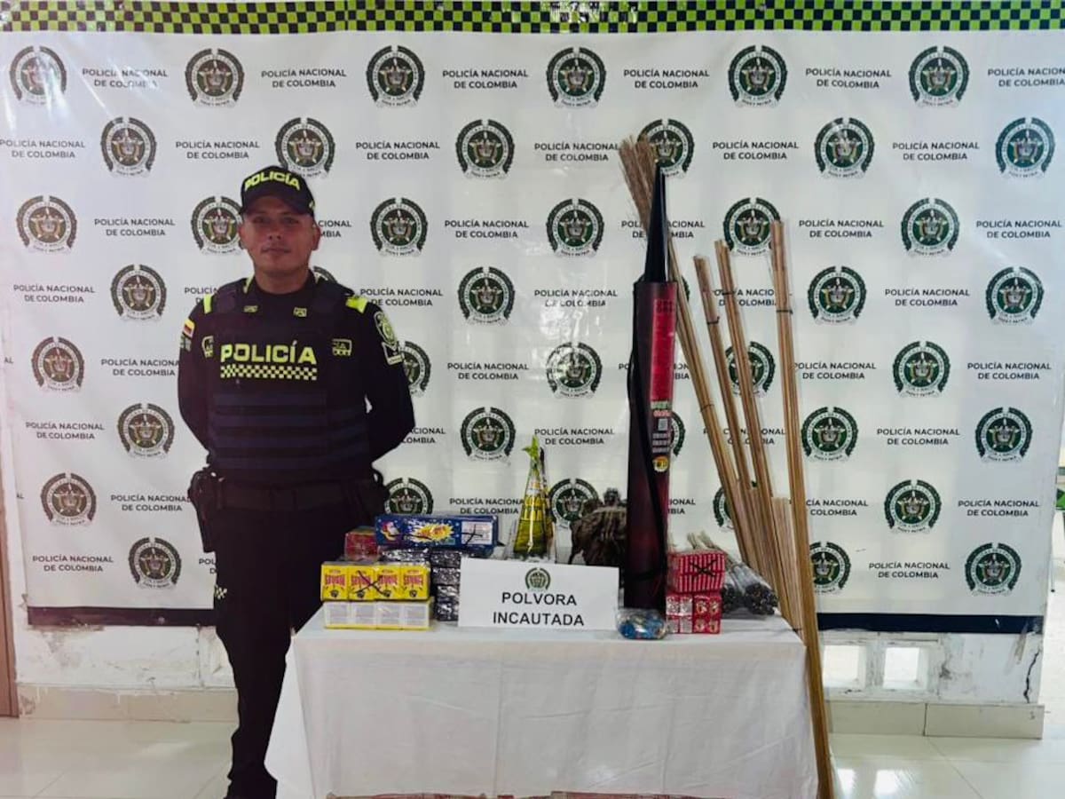 Incautan más de 30 kilos de pólvora ilegal en operativos de la Policía en el Huila