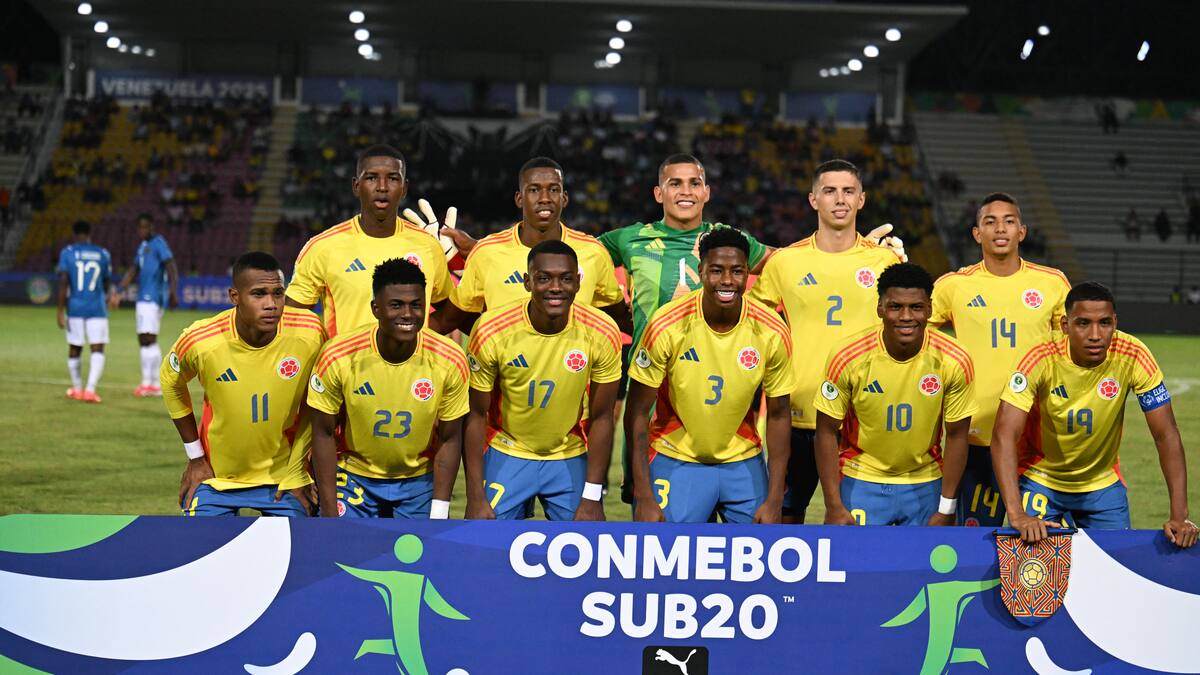 Sudamericano Sub-20: Así quedó la tabla de posiciones tras el triunfo de la Selección Colombia