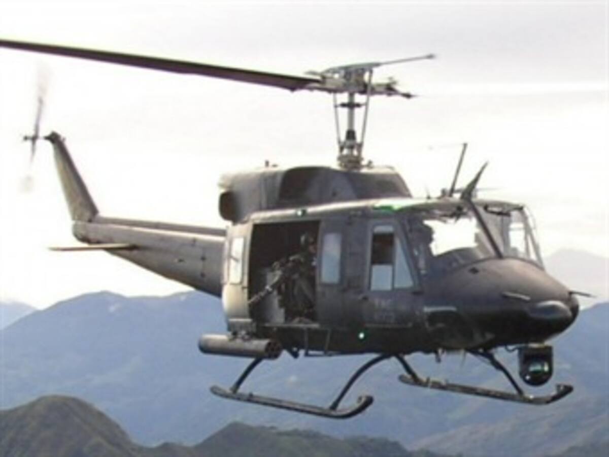 Un muerto y tres heridos deja accidente de helicóptero en Nariño