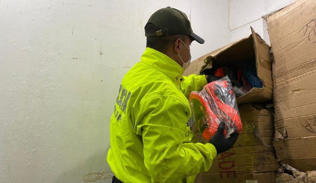 La incautación se realizó en el mercado de Bazurto