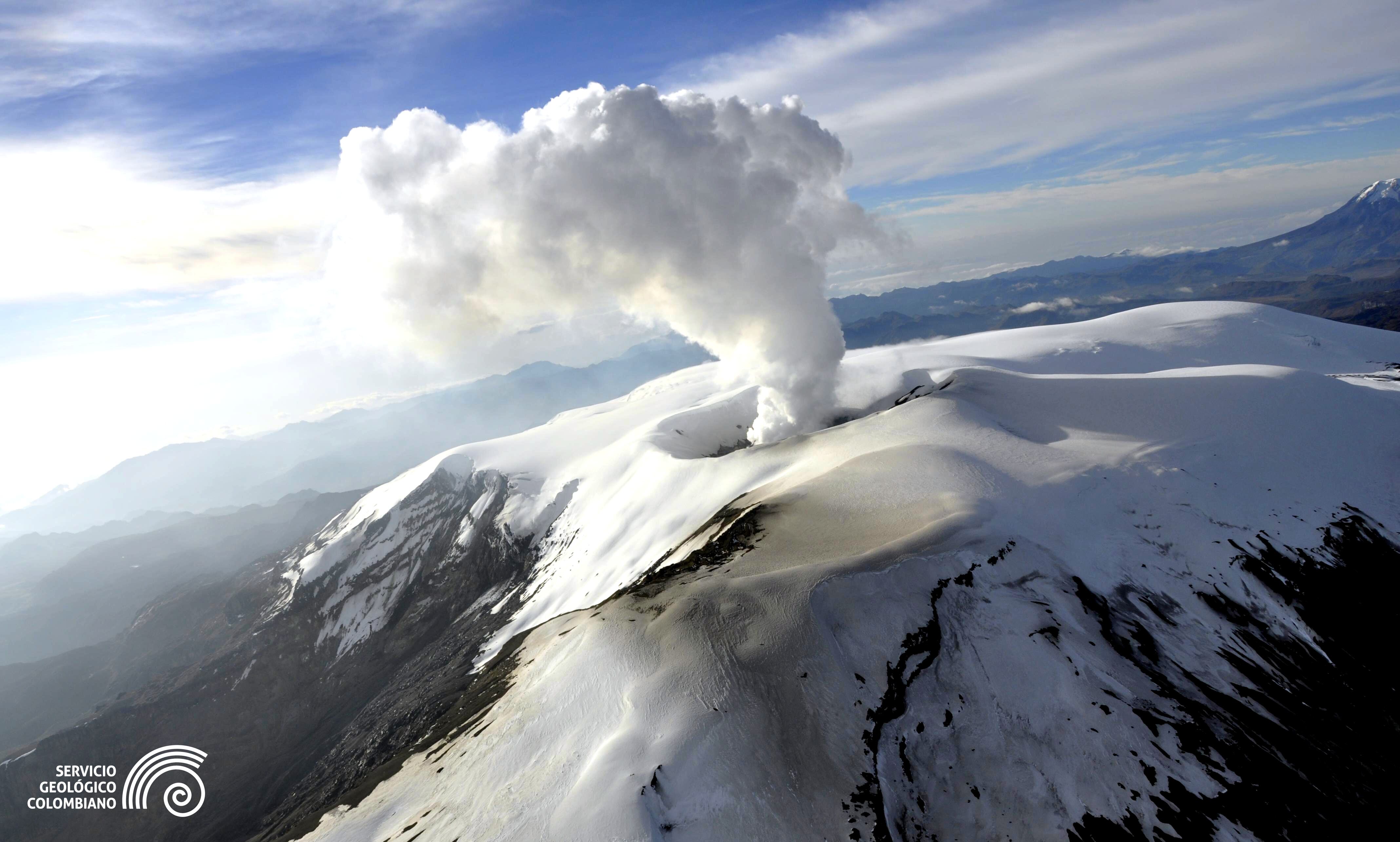 Fotografía Servicio Geológico Colombiano