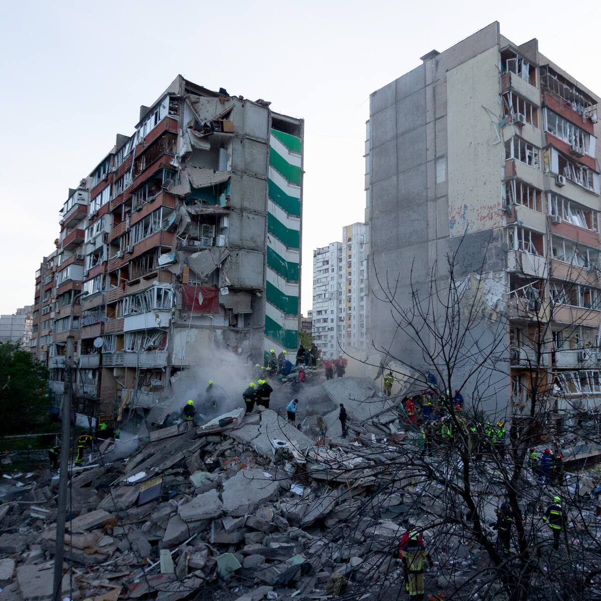 Rusia ataca Kiev con más de 670 drones y 56 misiles: ocho muertos y 45 heridos