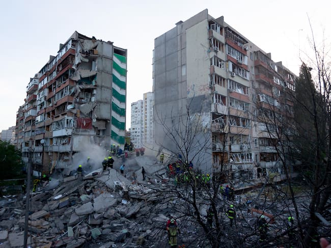 Rusia ataca Kiev con más de 670 drones y 56 misiles: cinco muertos y 44 heridos (Photo by Kyrylo Chubotin/Ukrinform/NurPhoto via Getty Images)