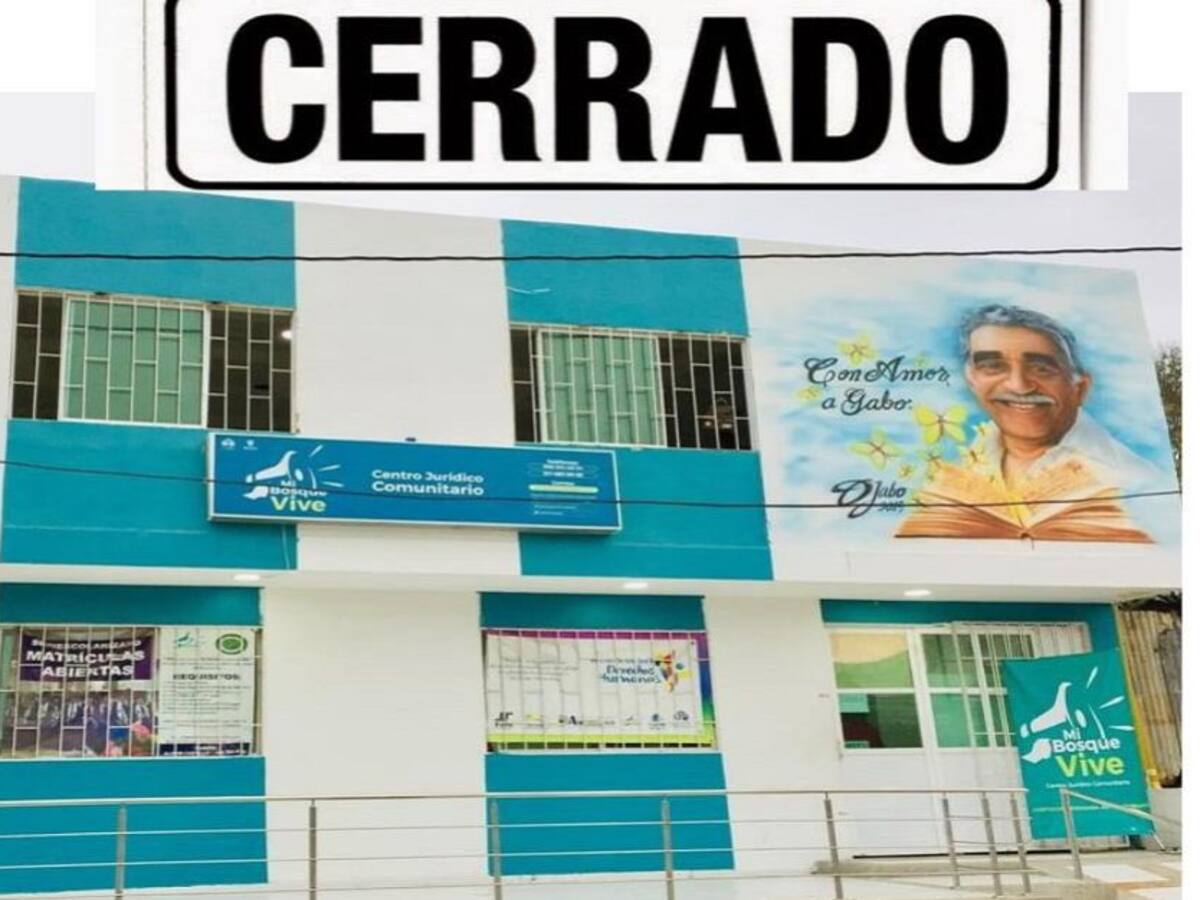 Por robo cierran Centro Jurídico Comunitario en Barranquilla