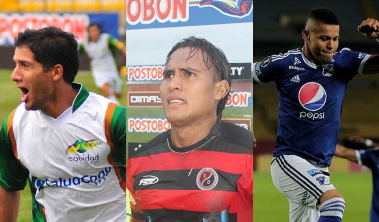 Ariel Carreño, Henry Hernández y Ayron Del Valle. 