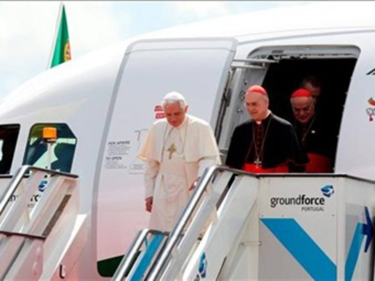 El Papa se despide de Portugal agradecido por el entusiasmo luso