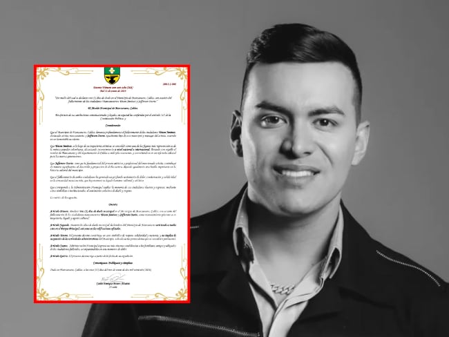 Declaran tres días de duelo por el fallecimiento del cantante Yeison Jiménez en Manzanares