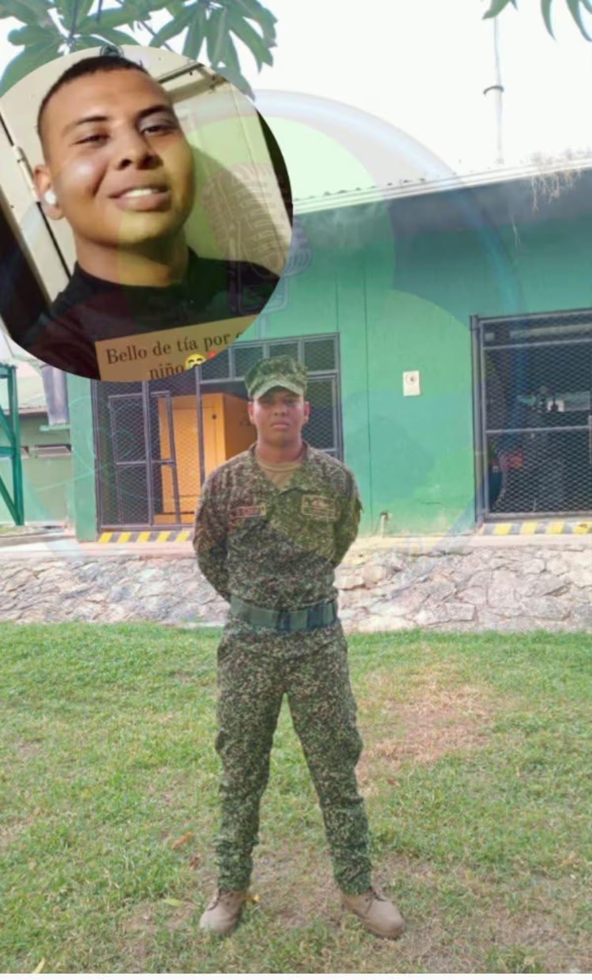 Sebastián Ojeda Marín, soldado fallecido. // Colprensa