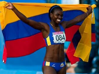 Caterine Ibargüen. Foto: EFE.