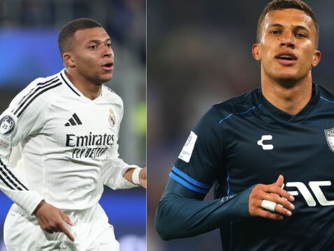 Real Madrid vs. Pachuca / cortesía de ambas imágenes: Getty