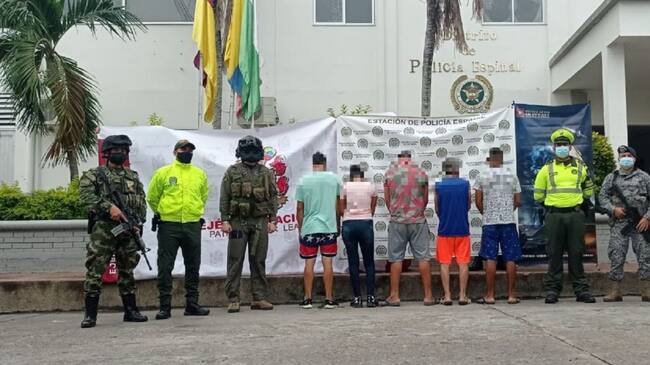 Los operativos fueron ejecutados en Espinal.