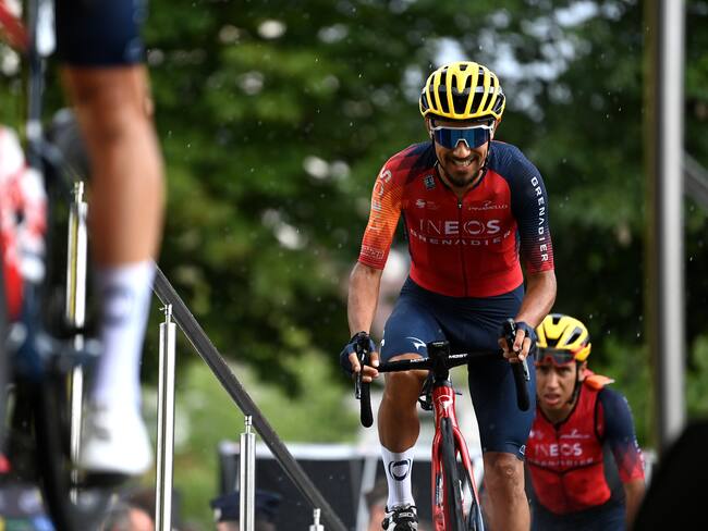 Daniel Felipe Martínez, pedalista colombiano del INEOS Team. (Photo by Tim de Waele/Getty Images)