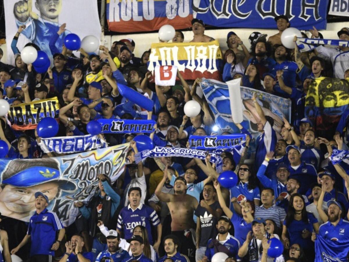 Millonarios deberá pagar 5.000 dólares a Conmebol por culpa de sus hinchas