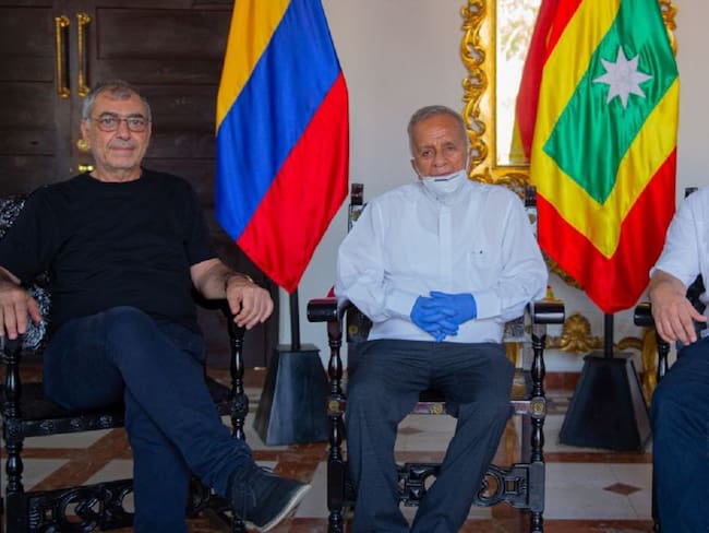 Alcalde de Cartagena y presidente del concejo se reúnen con el obispo