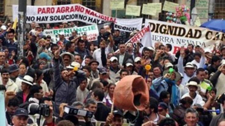 Cumbre Nacional Agraria definirá este lunes si se convoca a nuevo paro