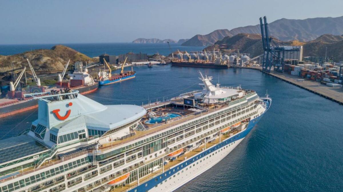 Santa Marta logra récord con la visita de más de 12.000 cruceristas