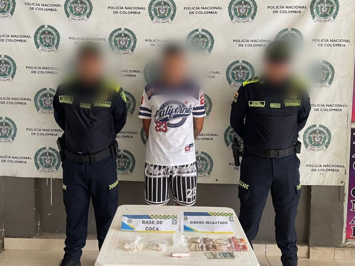 Cayó presunto expendedor que vendía droga a domicilio en El Carmen de Bolívar