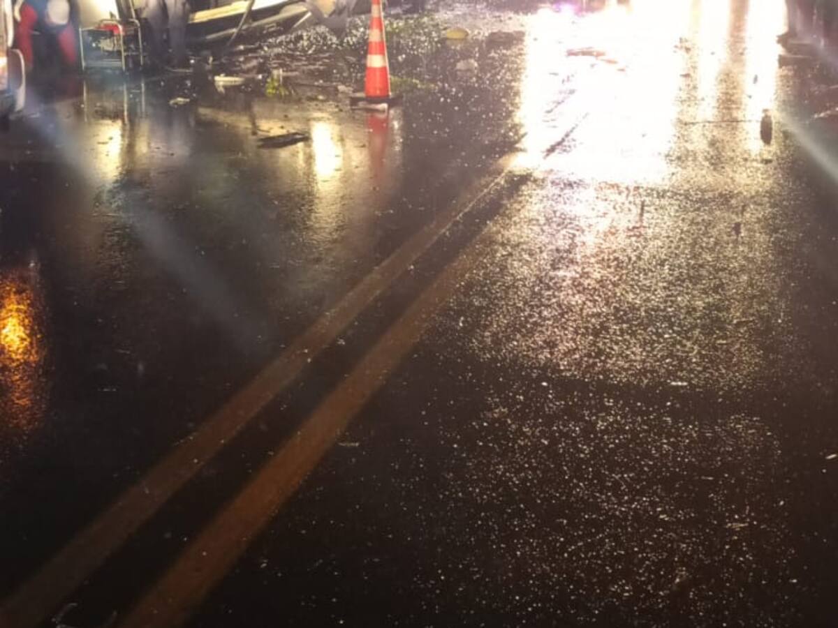 3 muertos y 18 heridos por accidente de bus en carretera Mariquita-Armero Guayabal del Tolima