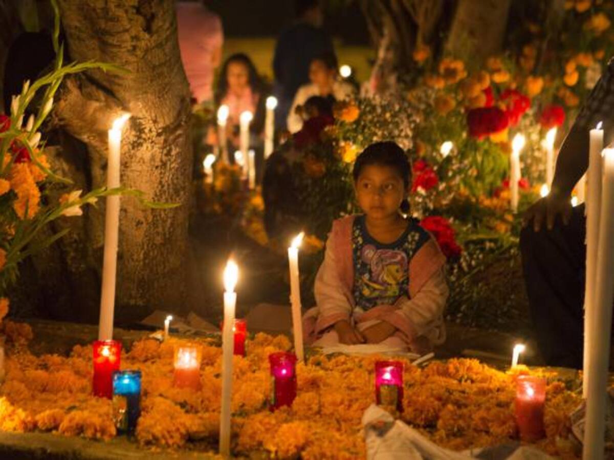 México le rindió homenaje a los difuntos y a la “santa muerte”