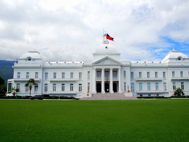 The capitol building of Haiti. Where the president lived. Taken in May of 2009 while visiting a couple missionaries near Port-au-Prince. As of January 2010 an earthquake in Haiti has completely destroyed this building.