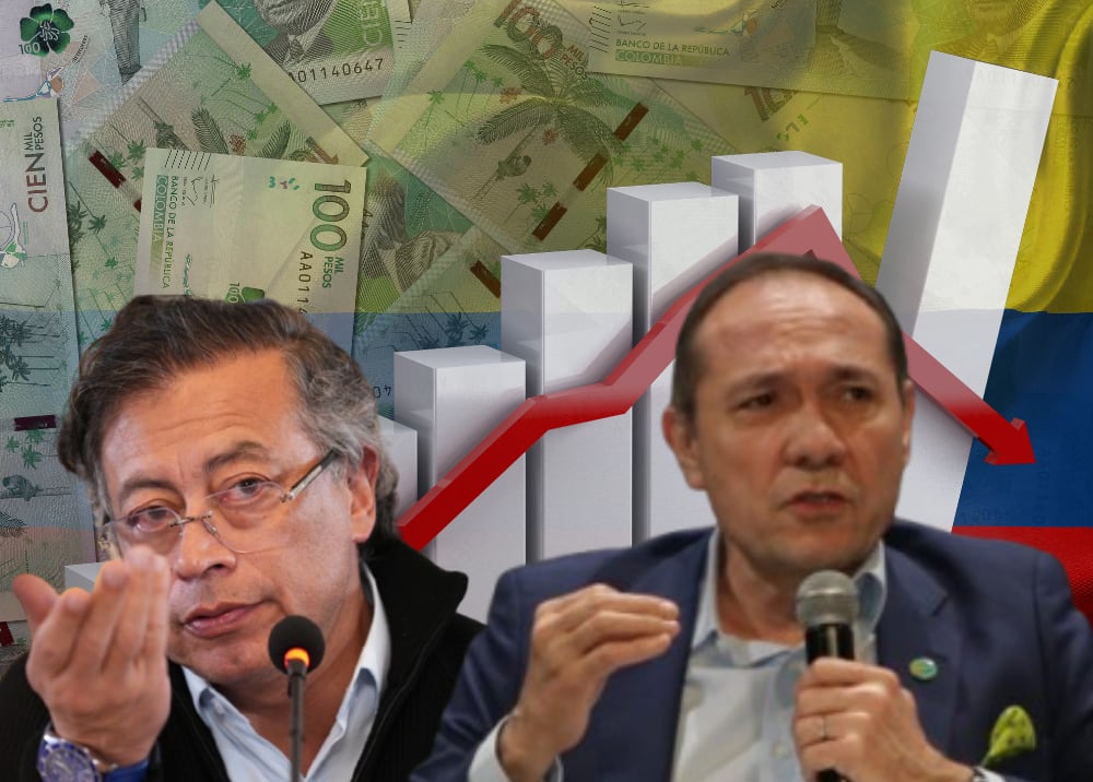 Presidente Gustavo Petro / Antonio Sanguino, ministro de Trabajo / decreto de reajuste del salario mínimo (créditos: X Antonio Sanguino, GettyImages e imagen de archivo)