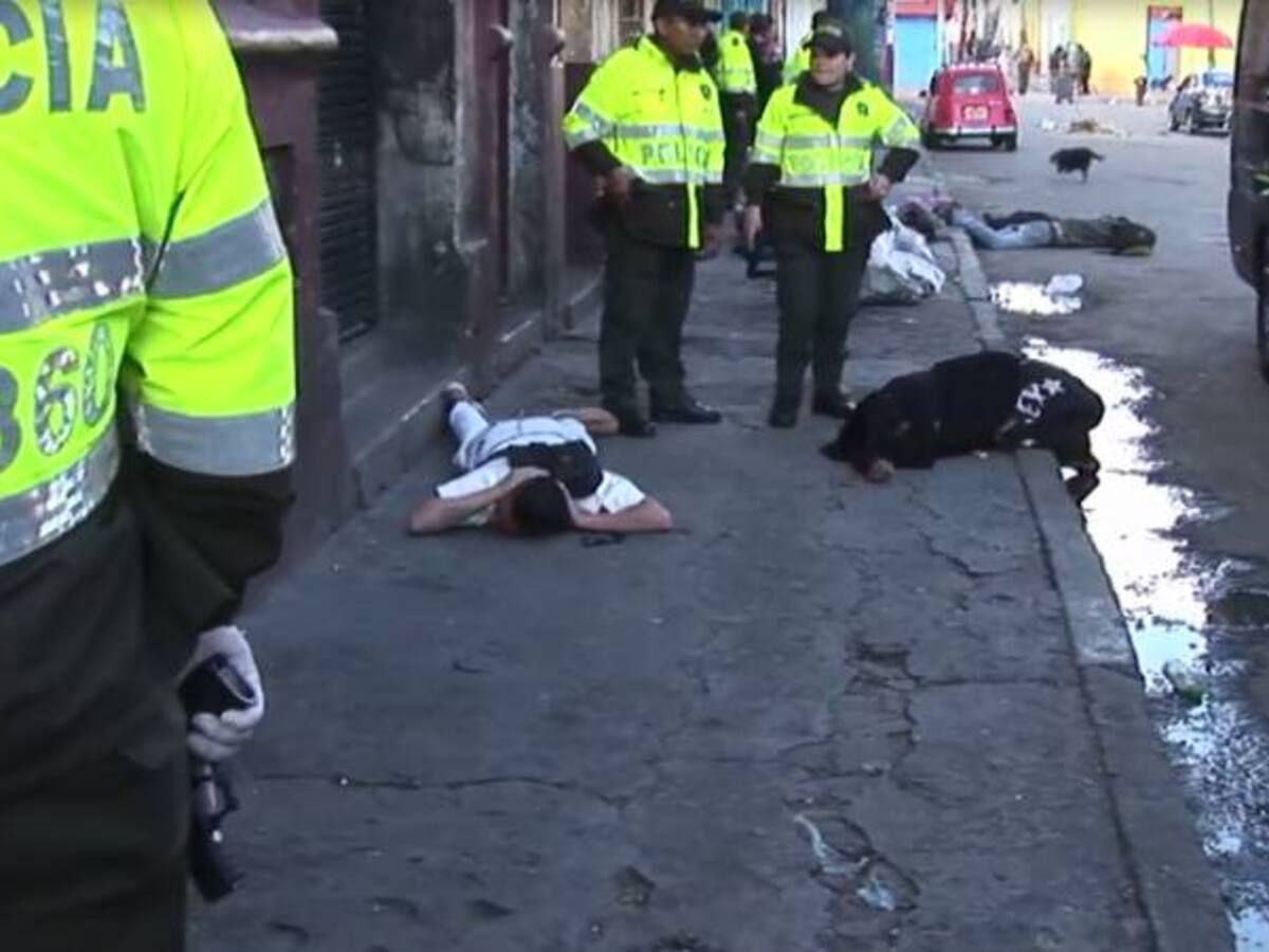 Así fue el operativo que permitió la captura de 14 policías en Bogotá