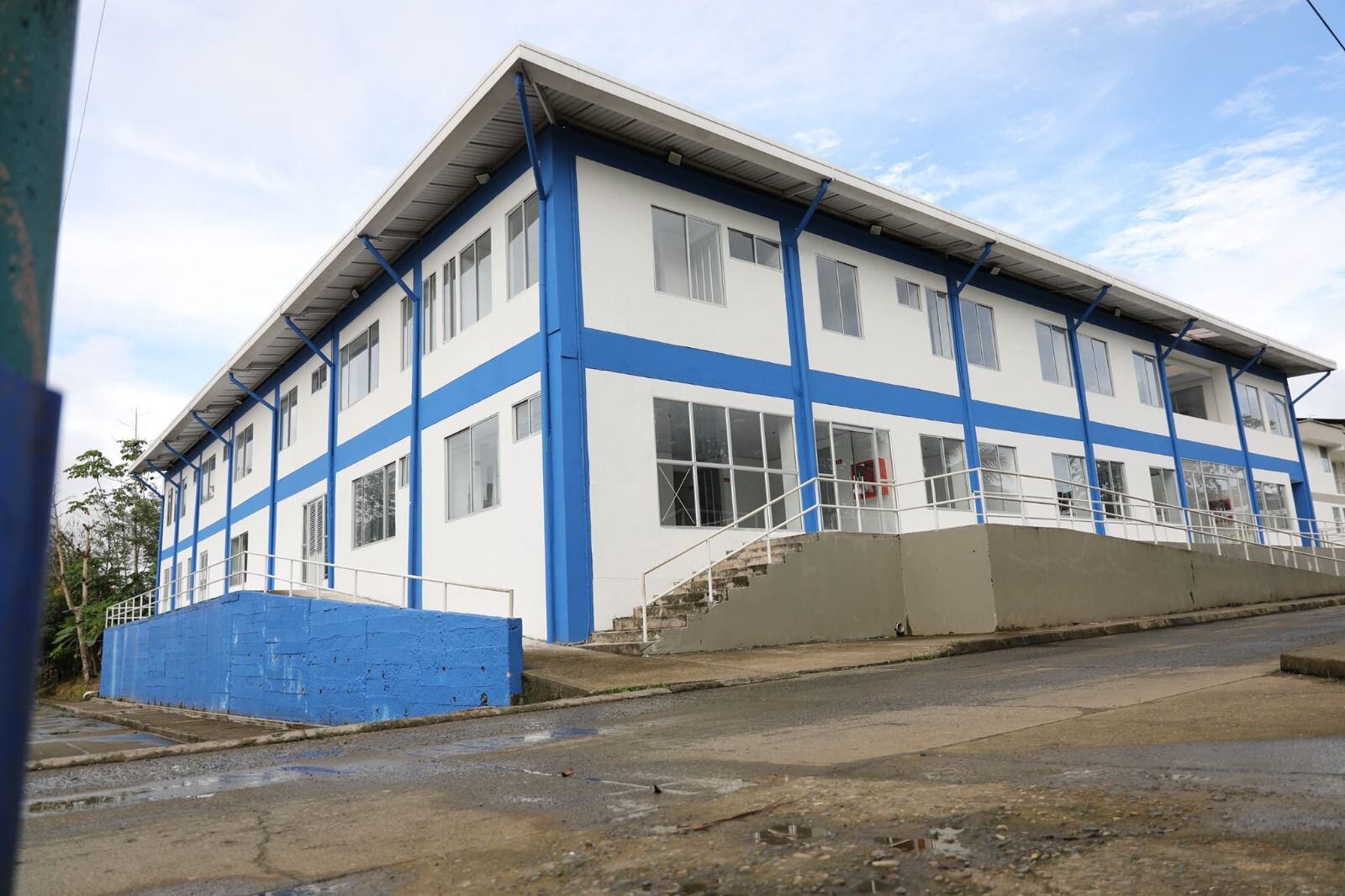 Hospital 2 de mayo en Bojayá por parte del Gobierno Nacional. Foto: Gobernación de Chocó.