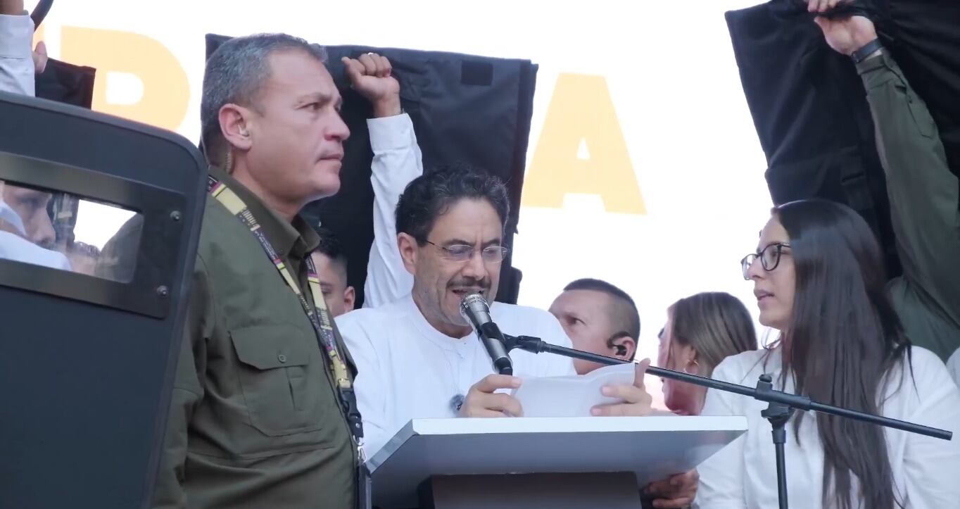 El candidato presidencial Iván Cepeda en su intervención en Pereira, Risaralda. Foto: Facebook Iván Cepeda Castro.