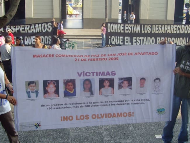 JEP llevará investigación por masacre de Apartadó, Antioquia