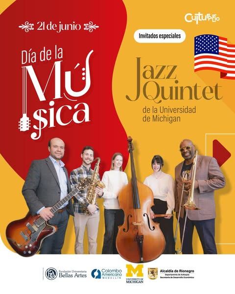 Evento gratuito en la Plaza de la Libertad, Rionegro. Foto: Alcaldía.