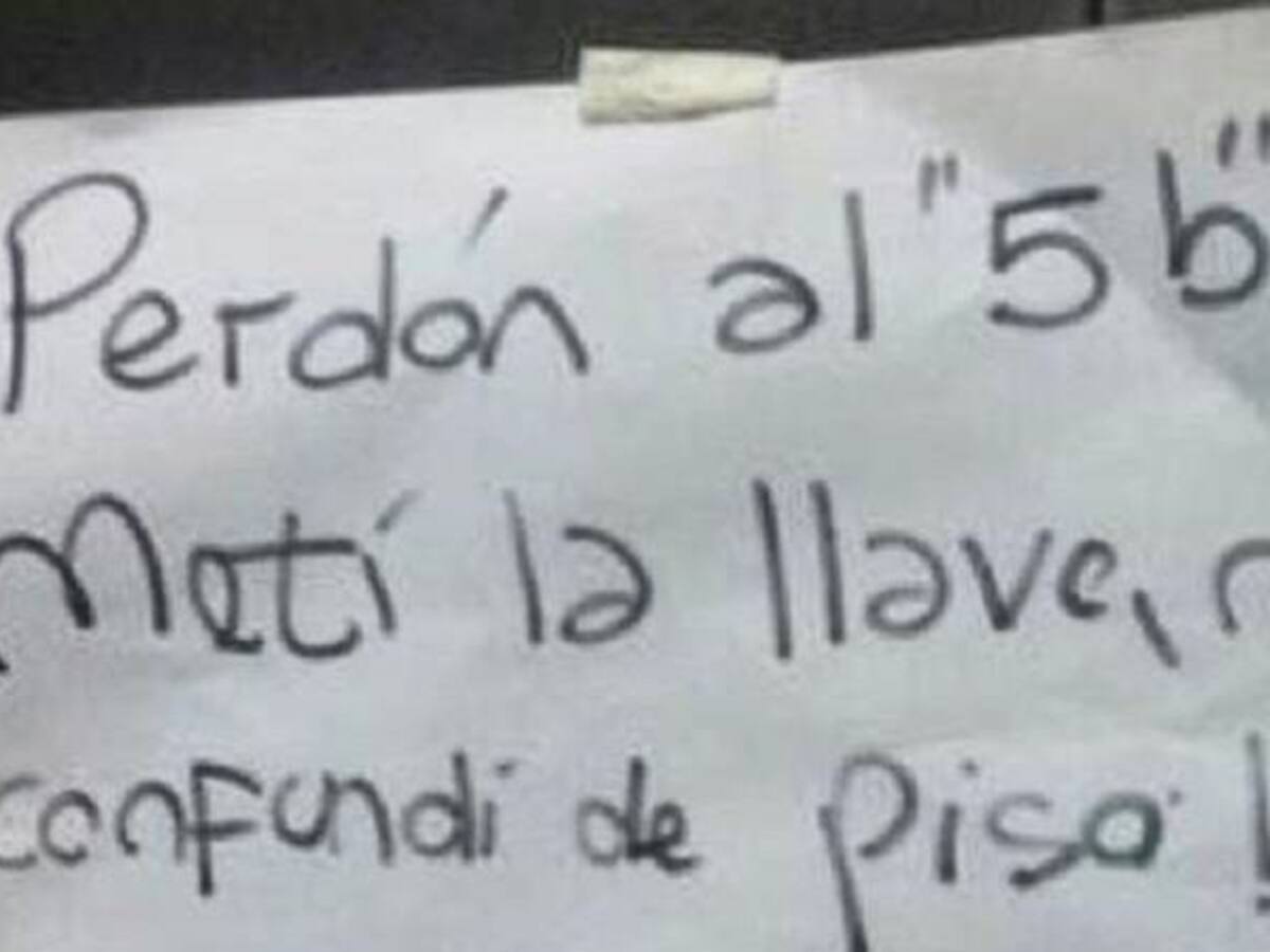 Joven borracho se confundió de casa y su disculpa es viral en redes sociales