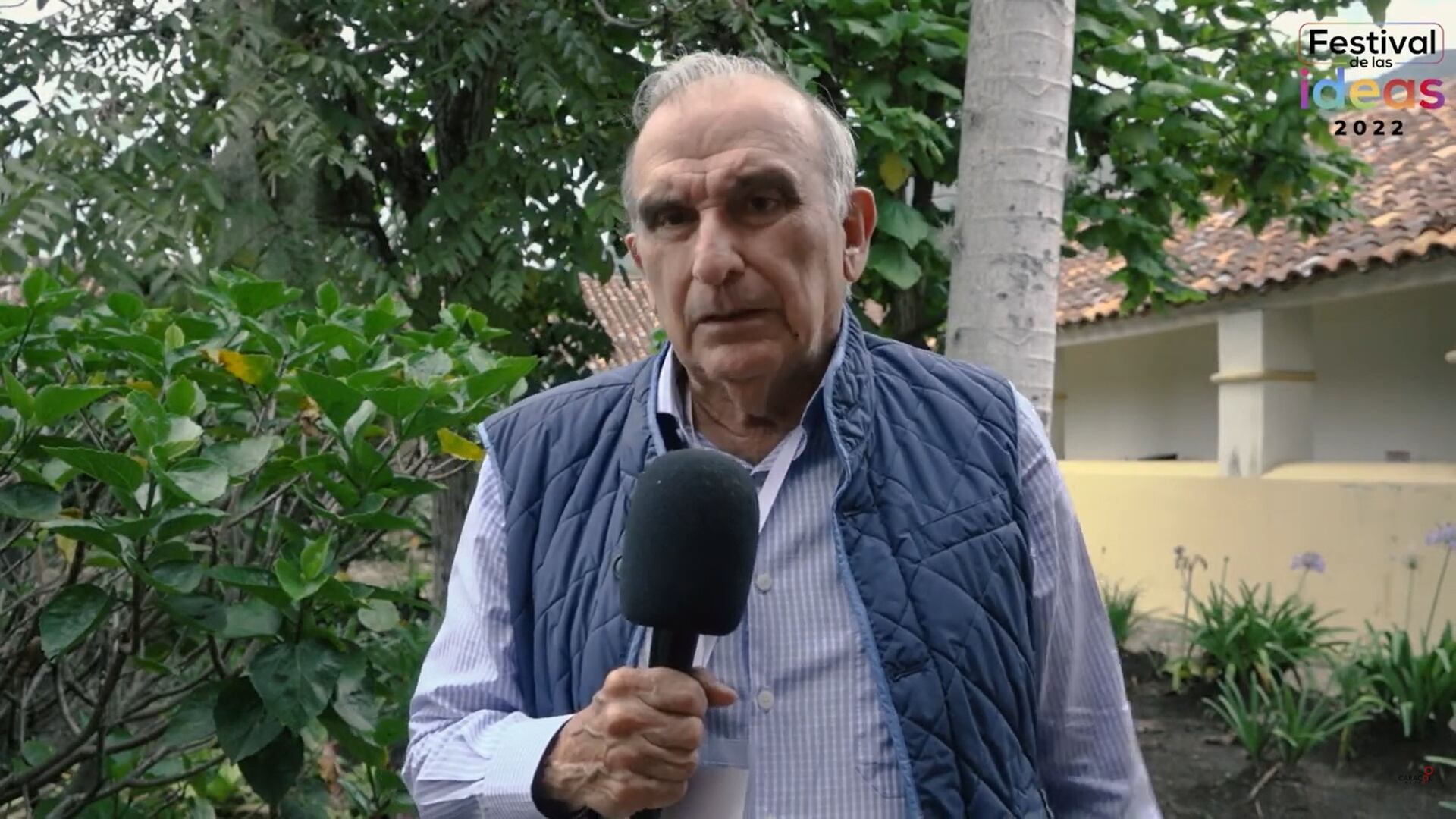 Humberto de la Calle fue uno de los invitados del Festival de las Ideas