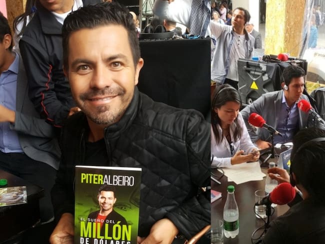 Piter Albeiro y su libro: &quot;El sueño del millón de dolares&quot;