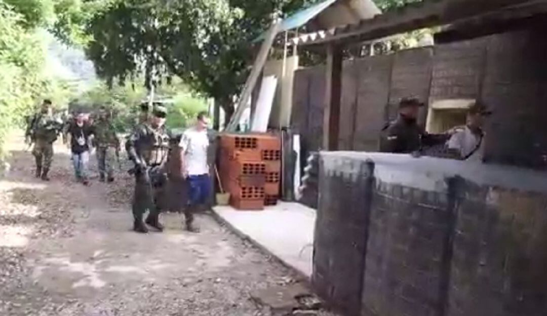 Jóvenes caldenses liberados en Antioquia