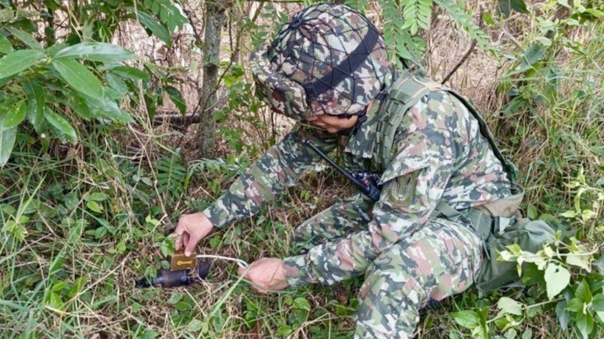 Destruyen artefacto explosivo instalado por disidencias de ‘Mordisco’ en el norte del Cauca