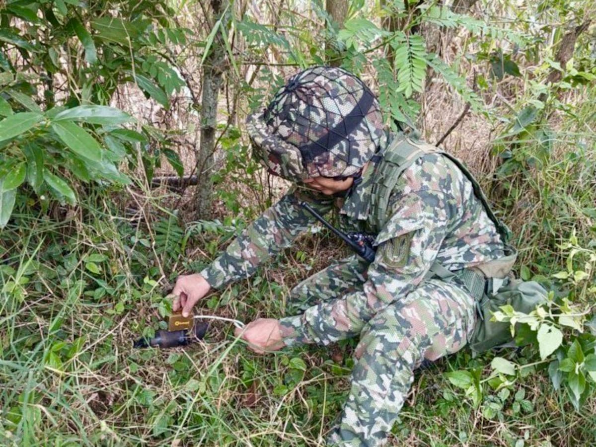 Destruyen artefacto explosivo instalado por disidencias de ‘Mordisco’ en el norte del Cauca