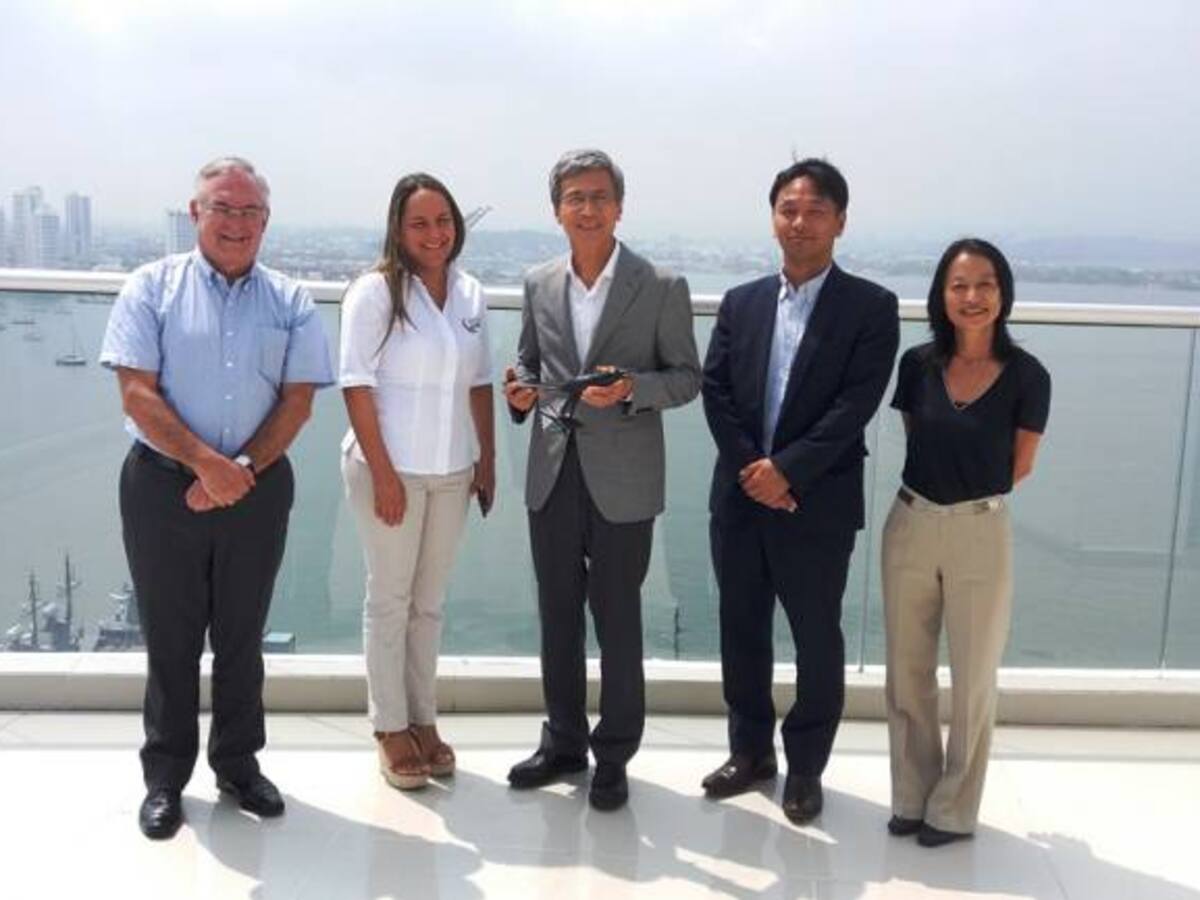 Japoneses muestran interés de inversión en Cartagena