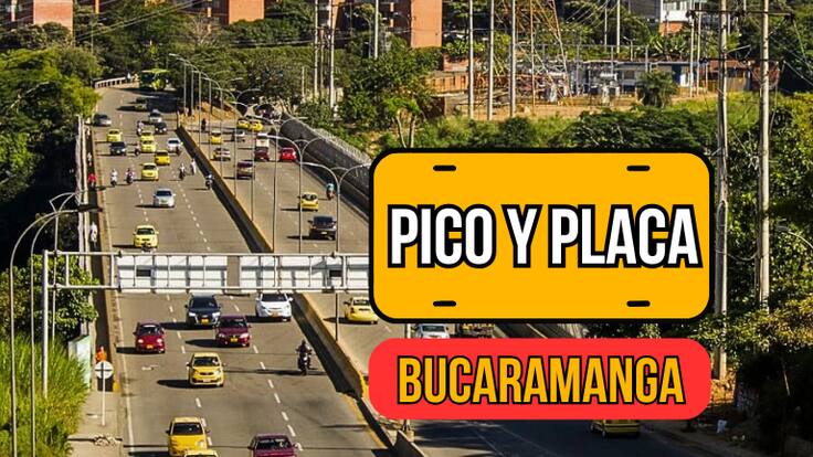 ¿Se levanta el pico y placa en Bucaramanga? Esto dice Tránsito