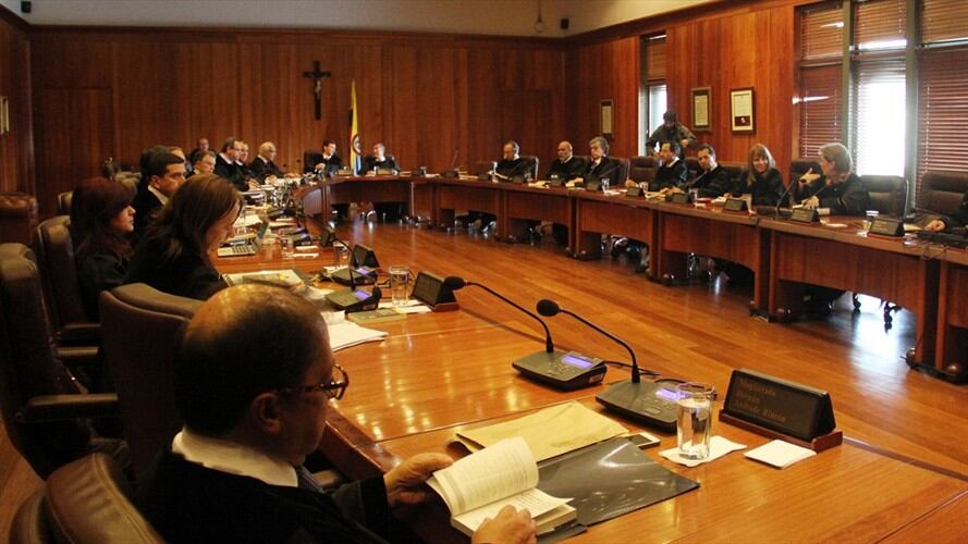 Sala plena del Consejo de Estado. Foto: Colprensa.