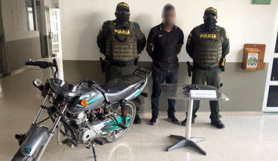 En persecución policial, fue capturado el presunto delincuente con amplio prontuario delictivo