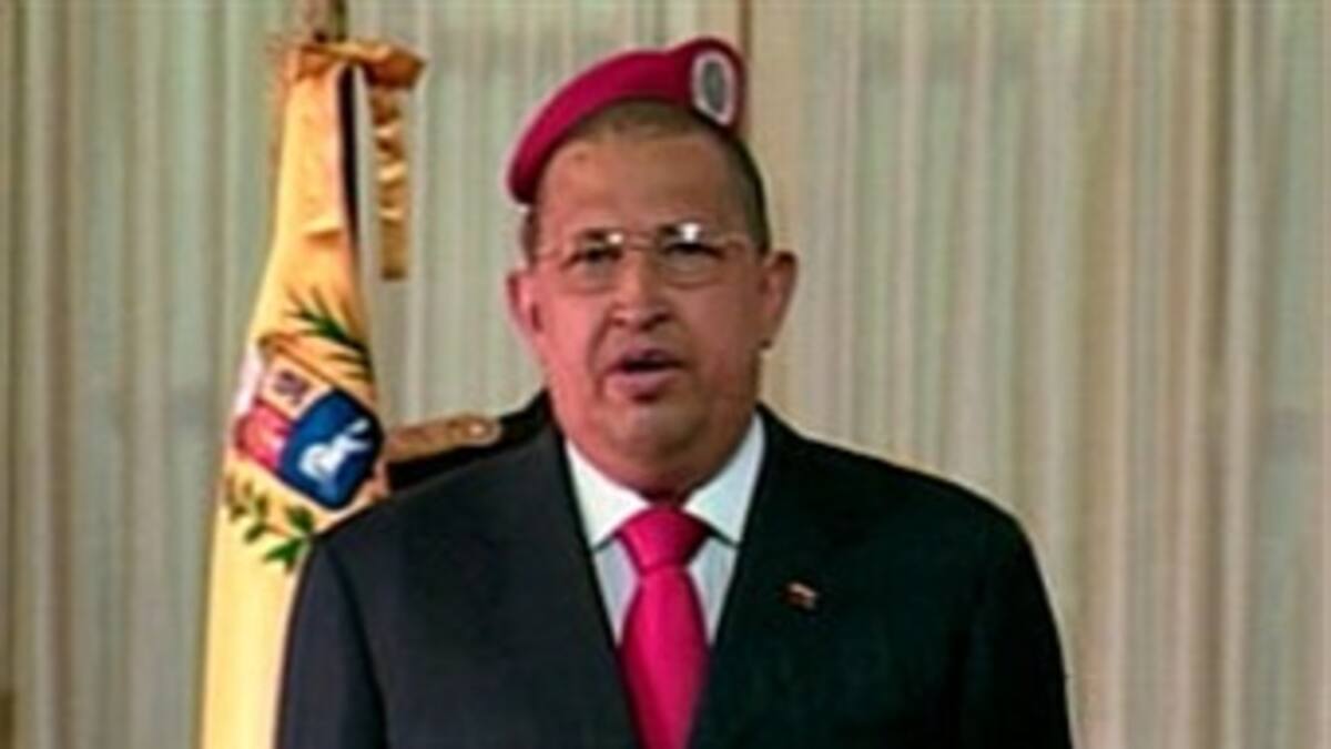 Chávez reaparece en Caracas sin cabello tras quimioterapia