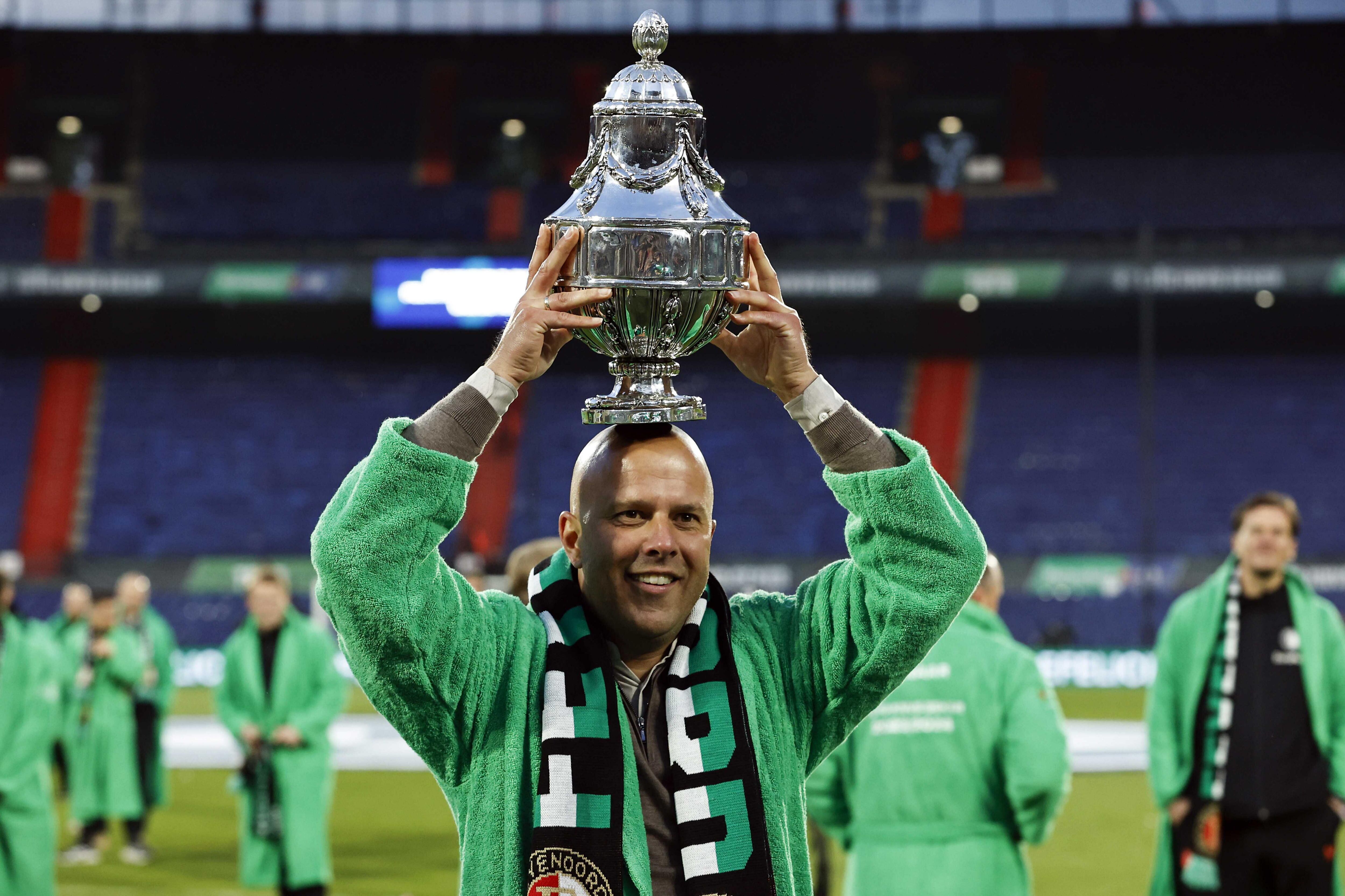 Arne Slot, actual técnico del Feyenoord / EFE