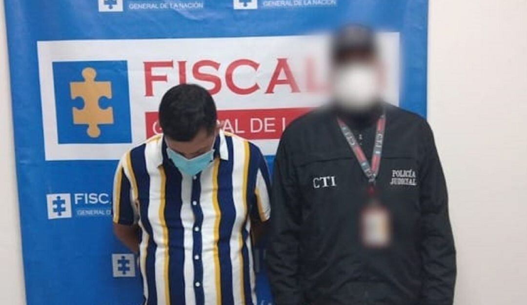 El señalado alcanzó a hurtar la suma de 14 millones de pesos.