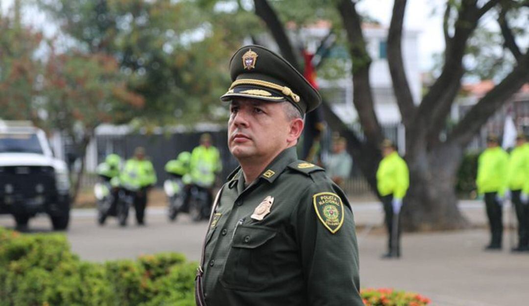 Coronel Jhon Alzate, Comandante de policía de Norte de Snatander