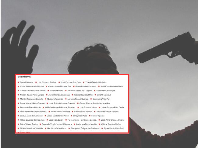 Colombia es el país más letal para los defensores del medio ambiente por tercer año consecutivo