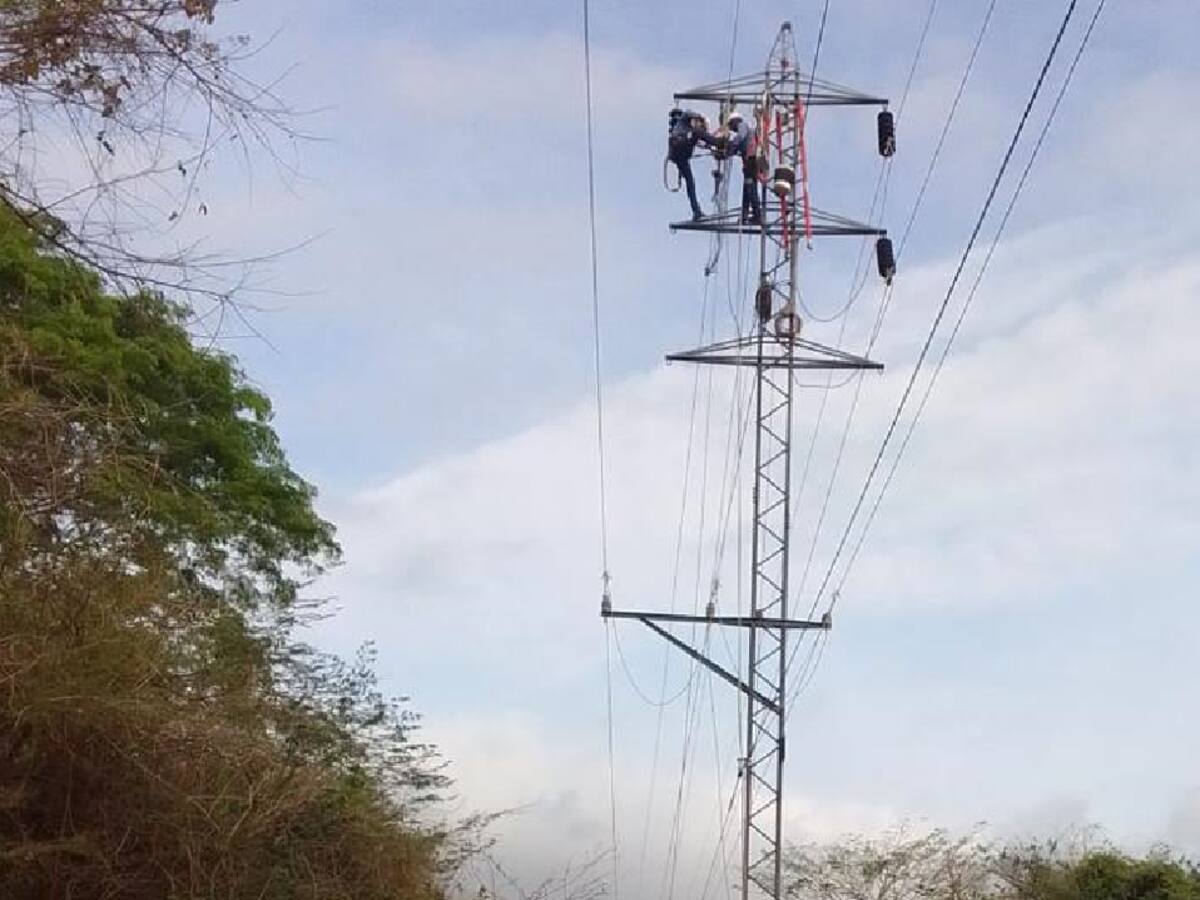 Luego de un hurto Afinia repuso redes en Línea Ternera – Gambote