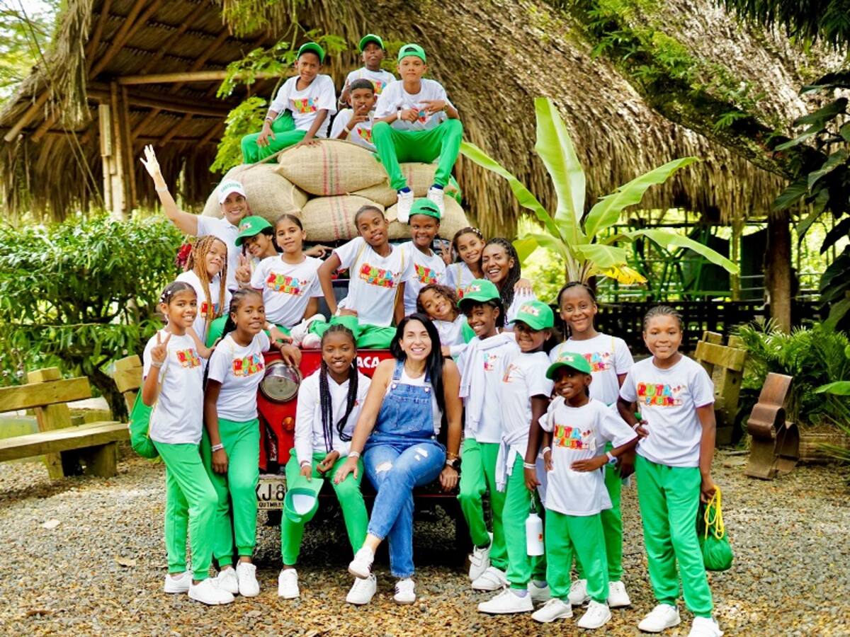 ‘Ruta del Saber 2.0’ llevó niños cartageneros al Eje Cafetero a conocer de medio ambiente